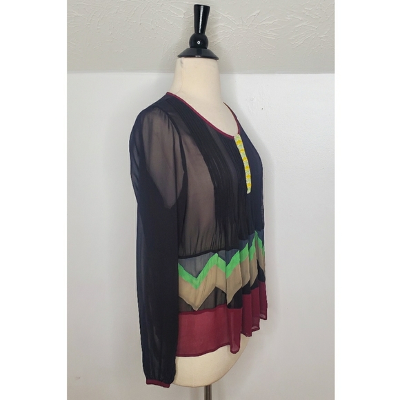 Anthroplogie Sela Peasant Blouse - Picture 3 of 8